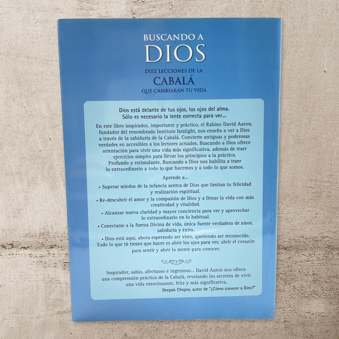 BUSCANDO A DIOS: Diez lecciones de la Cabalá que cambiarán tu vida