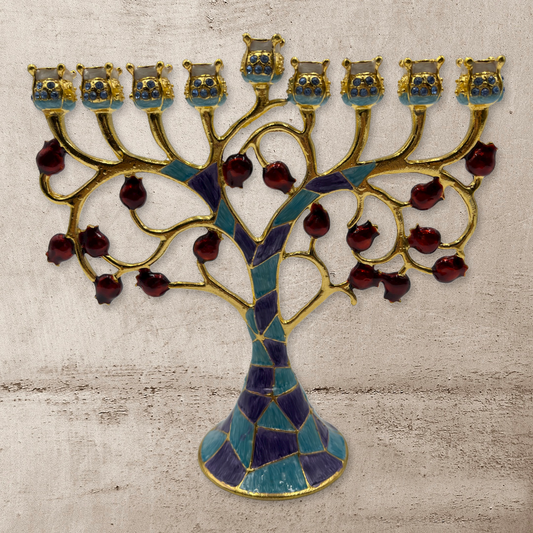 Menorah Hanukia de Jerusalén Israel Rama Granada